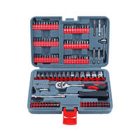 Kit d'outils complet pour usage professionnel, ensemble de 126 embouts de tournevis, douilles, poignées, seau, OEM