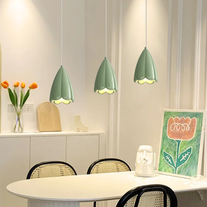 โคมไฟระย้าสไตล์ฝรั่งเศส ดีไซน์ศิลปะ โดดเด่น ทันสมัย ให้แสงอบอุ่น โรแมนติก รูปทรงดอกตูม เหมาะสำหรับร้านอาหารและห้องนอน - Product Image 2