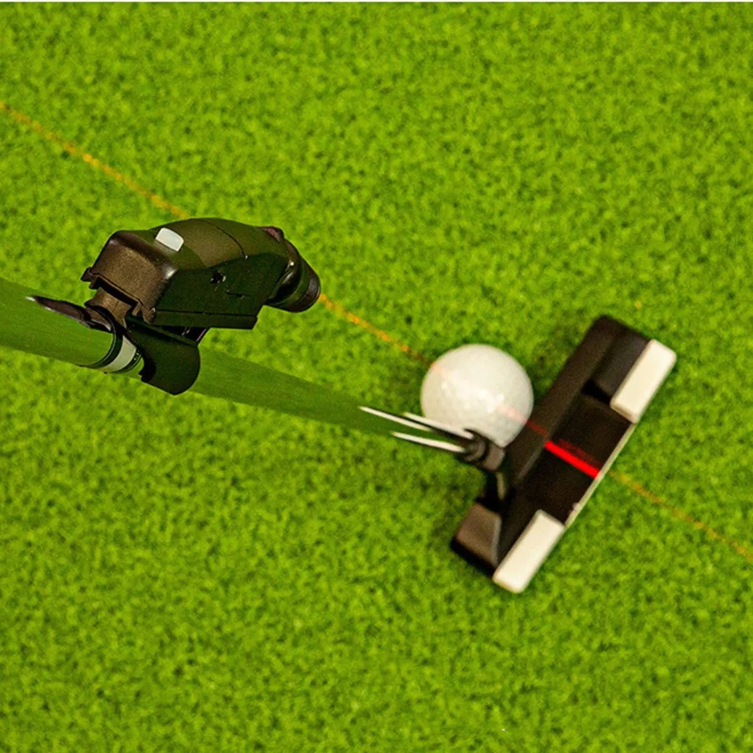 Neues Golf Swing Training Golf Putter Flugzeug laser Visier Golf Trainings hilfen Putting Aim Corrector Verbessern Sie die Werkzeuge für Linien hilfen