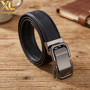 Leather <b>Belt</b> Designers <b>for</b> <b>Man</b> Toothless Automatic <b>Buckle</b> Smooth Adjustable Leather <b>Belt</b> Manufacturer <b>for</b> Leather <b>Belt</b> <b>Man</b> - Product Image 4