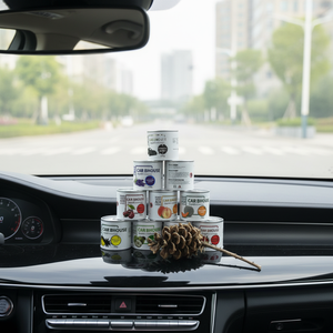 Deodorante per Auto da 120g, Profumatore d'Ambiente di Lusso, Nuove Idee Prodotto 2025, Diffusore con Flaconi di Profumo e Liquido Aromatico - Product Image 3