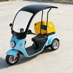 Motocicleta eléctrica cómoda de gran autonomía / triciclo eléctrico ligero de 1000W/60V A30 / especialmente diseñado / para reparto de comida - Product Image 1