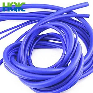 Factory Wholesale Soft Flexible Silicone Tubing Extrusion Solid Ring Rubber Hose Silicon Rubber Tube