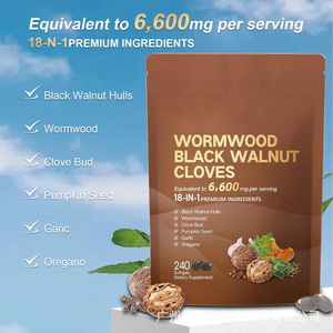 Suplemento Herbal <span class=keywords><strong>para</strong></span> Adultos en Cápsulas Blandas <span class=keywords><strong>de</strong></span> Artemisia, Nuez Negra y Clavo, <span class=keywords><strong>para</strong></span> el Apoyo Inmunológico (Dropshipping) - Product Image 4
