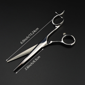<span class=keywords><strong>Ciseaux</strong></span> de <span class=keywords><strong>coiffure</strong></span> professionnels 6.0 pouces à poignée ergonomique, qualité supérieure, pour une coupe facile HS-039 - Product Image 4