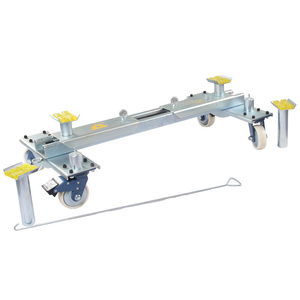 Adjustable <strong>Engine</strong> Support Bar with Wheels Heavy-Duty Chassis Support <strong>Stand</strong> for Auto Repair - Product Image 5