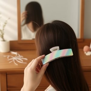 Hair Clip Pinza De Pelo Multicolor Large Size For Women Hair Styling - Product Image 2