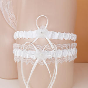<span class=keywords><strong>Bleu</strong></span> Dentelle Jarretière Jarretière De Mariage De Mariée Jarretière Stretch Dentelle Jarretière De Mariée Noeud Papillon Jambe Anneau Mignon Dentelle Jambe Bande Élastique Jambe Anneau - Product Image 6