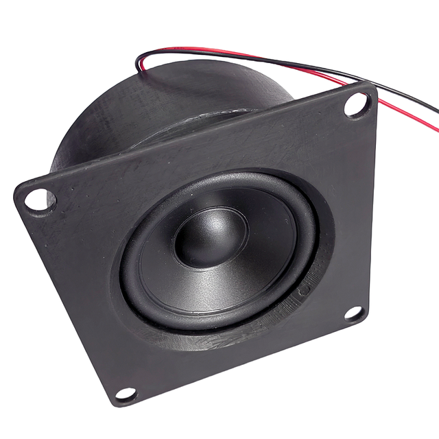 IP68 Waterproof 105MM Square Housing 4Ohm 30W 195Hz Full Range Bass Multimedia BOX Speaker