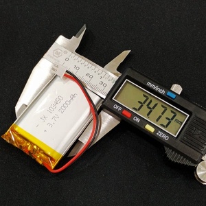 Batterie au lithium polymère rechargeable haute capacité certifiée UN38.3 <span class=keywords><strong>BIS</strong></span> 3.7V 103450 2000mAh, batterie LiPo - Product Image 1