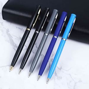 Hot Selling Custom Metal Ballpoint <b>Pen</b> Custom Logo Promotional Sport <b>Pen</b> Wholesale 1.0mm Writing Width <b>Colorful</b> Body Slim <b>Pen</b> - Product Image 1