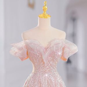 Abito da Sera Stile Principessa Esclusivo di Lusso <span class=keywords><strong>per</strong></span> Fidanzamento e Brindisi Nuziale da Donna - Product Image 3