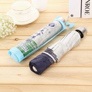 ร่มพับ 3 ตอน เคลือบสีเงิน ราคาถูกจากโรงงาน 7 ซี่โครง 10 ซี่โครง รับทำโลโก้ ป้องกันรังสียูวี ร่มพับโปรโมชั่น ขายส่ง - Product Image 4