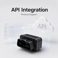 Traceur GPS GSM OBD Plug & Play pour Voiture, Faible Consommation d'Énergie, Consultation du Kilométrage en Temps Réel, Compatible Google Maps et PC, Dispositif pour Véhicule