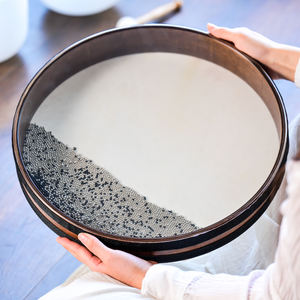 SUCCESS 16-22 Zoll Preisgünstige Ozeanwellen-Trommel Handgefertigtes Musikinstrument Percussion Ozean-Trommel Klangheilungsinstrument mit Gratis-Etui - Product Image 1