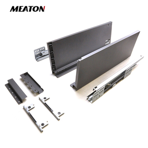 Sistema de Cajones de Cocina Meaton, de Alta Calidad, Cierre Suave, Diseño Delgado, Cajón Metálico, Corredera para Cajón - Product Image 1