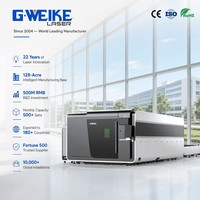 Machine de découpe laser à fibre CNC Cypcut AI fermée 2000W haute vitesse pour tôles d'acier inoxydable, d'acier au carbone et d'aluminium de 3mm à 30mm