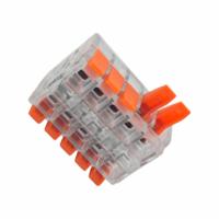 Connecteur de câble compact à levier LT-419, 10 ports, 32A, borne de raccordement à ouverture individuelle pour joint de branchement de câble en cuivre
