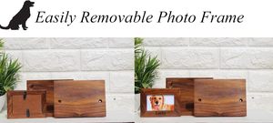 Urnas para mascotas para perros y gatos, urnas de recuerdo para cenizas de animales pequeños, recuerdos para perros y ataúdes funerarios, urnas de cremación para mascotas de madera - Product Image 3