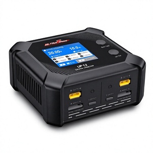 Chargeur de balance LiPo double canal UP12 200W 10A avec écran LCD pour drones FPV - Product Image 2