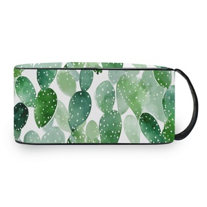 New Arrival <b>Toiletry</b> Bag Custom Logo Portable Hanging Handle Waterproof Zipper Closure Fashionable Style Cosmetic <b>Storage</b> Bags - Product Image 3