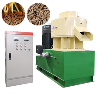 Machine à granulés de paille de riz et de bois, ligne de production de granulés de biomasse, machine de formage de granulés de paille à vendre