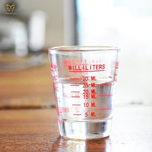 Set di bicchierini da 1.5oz per <span class=keywords><strong>espresso</strong></span> con base pesante, bicchierini da liquore stampati - Product Image 5