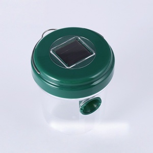 กับดักตัวต่อสัตว์รบกวนพลังงานแสงอาทิตย์แบบพรีเมียม สำหรับแขวนกลางแจ้ง ดักจับแมลงวันผลไม้ พร้อมคุณสมบัติกันน้ำ IPX4 กำจัดแมลงในสวน - Product Image 3