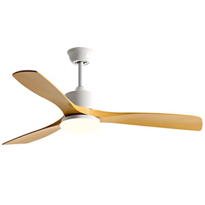 Ceiling Fan Light With Led 220V Flush Mount For Living Room And Dining Room Nordic Minimalist Style Fixed Blade Design - Product Image 3