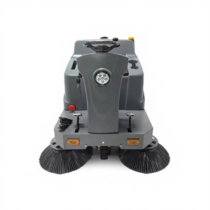 新型骑乘式电动扫地机，带自走式48V电池，适用于工厂道路、农场和街道使用 - Product Image 3