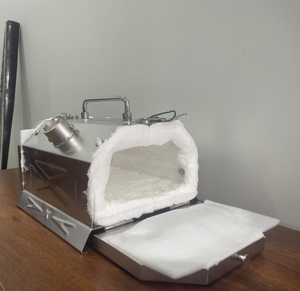 MONT thông minh kiểm soát nhiệt độ lò cảm ứng cho đồ trang sức làm kim loại nóng chảy thiết kế nhỏ gọn <span class=keywords><strong>Graphite</strong></span> crucible quá tải - Product Image 5