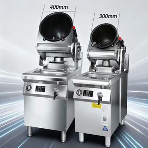 Cuisinière électrique automatique <span class=keywords><strong>Semikron</strong></span> 3,5 kW 5 kW, machine de cuisine, tambour de 260 mm, machine à sauter, robot chef, personnalisation acceptée - Product Image 2