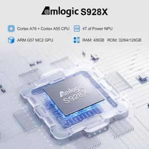 H96 MAX Amlogic S928X 8k流媒体BT 5.4 Wifi 6互联网超级盒子定制最佳谷歌认证智能安卓11机顶盒 - Product Image 3