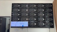 Écran LED fixe intérieur à entretien frontal P0.9 P1.2 P1.5 P1.6 P1.8, écran d'affichage TV micro-LED magnétique COB