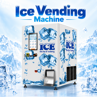 Fournisseur de distributeurs automatiques de glace Distributeur automatique d'eau et de glace Machine à glaçons Distributeur automatique