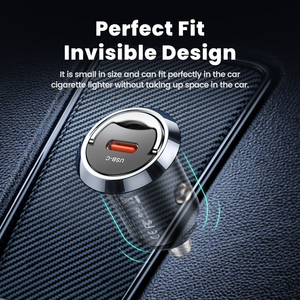 Chargeur de voiture USB-C efficace Toocki 45W Charge rapide et compatibilité <span class=keywords><strong>Samsung</strong></span> PPS pour les trajets quotidiens - Product Image 4