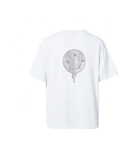 Sustainable Luxury Shirt Men Oversized T-Shirt Hemp Cotton <strong>White</strong> <strong>Turtle</strong> <strong>Neck</strong> Dropped Shoulder T-Shirts Vintage T Shirts - Product Image 5