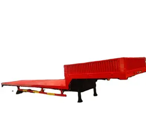 13 M lengte 3 m breedte dimensie 4 axle lage bed trailer