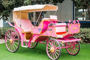 New Style Sightseeing Carriage Horse Drawn Carriage Wedding Cart Sightseeing Horse Carriage Special Transportation - Product Image 2