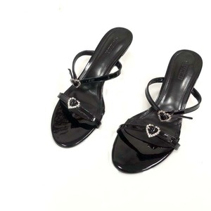 Sandalias de Tacón Alto con Doble Correa en el Tobillo y Punta Redonda, Diseño de Nicho para Mujer, Estilo Diosa 2025, con Hebilla de Diamantes de Imitación en Forma de Corazón - Product Image 1