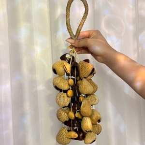 Wholesale Natural Nut Shell Wind <b>Chime</b> <b>Bell</b> for Sound Therapy Sound Healing for Yoga Meditation Relaxation Home Decor - Product Image 4