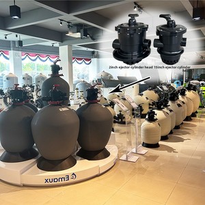 Accessori per Serbatoi di Sabbia EMAUX - Guarnizione a Fiore di Prugna, Manometro, Anello in Gomma, Maniglia, Connettore Flessibile, Gomma ABS per Filtrazione Piscine - Product Image 1