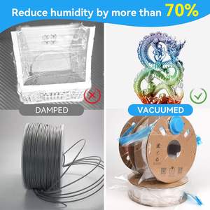 Creality 3D Printer 12 PCS Reusable 35x35 cm Filament <b>Vacuum</b> Storage <b>Bags</b> Multipurpose 1kg Storage B0DG5VRHF2 - Product Image 4