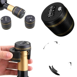 Bouchon de bouteille de <span class=keywords><strong>vin</strong></span> à code en plastique, ventouse, bouchon de bouteille de <span class=keywords><strong>vin</strong></span>, verrou de <span class=keywords><strong>vin</strong></span>, bouchon sous vide - Product Image 3