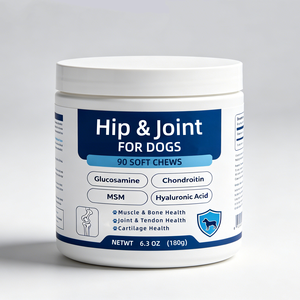Suplemento Masticable para Cadera y Articulaciones para Perros, Marca OEM/ODM, Apoya el Cartílago, Tendones, Músculos y Movilidad Ósea, Apto para Todas las Razas de Perros - Product Image 1