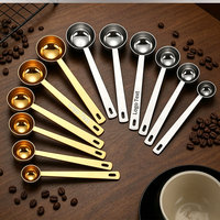 Cuillère doseuse en acier inoxydable écologique, personnalisable avec logo, 5ML/10ML/15ML/20ML/30ML, compatible lave-vaisselle, pour la cuisine domestique