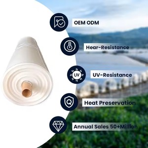 Película de plástico de invernadero de gran tamaño resistente a los rayos UV - Product Image 1