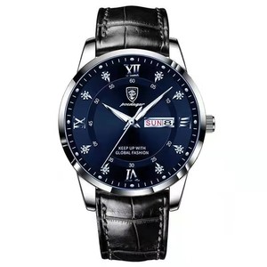 Poedagar 836 moda <span class=keywords><strong>uomo</strong></span> orologio al quarzo cinturino in pelle riloj Luxury Business Casual impermeabile luminoso data orologio <span class=keywords><strong>da</strong></span> <span class=keywords><strong>polso</strong></span> per <span class=keywords><strong>uomo</strong></span> - Product Image 1