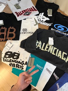 Camiseta de Manga Corta Unisex de Verano, Transpirable, de Algodón, Talla Grande, Marca BAL, Versión Superior, con Logotipo, Envío Gratuito a Todo el Mundo, para Senderismo - Product Image 5