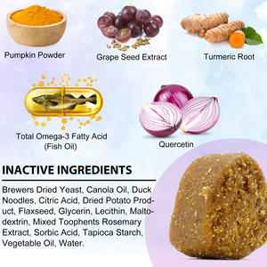 Suplemento Blando de Marca Propia OEM <span class=keywords><strong>para</strong></span> la Alergia Canina, 30 Golosinas Suaves <span class=keywords><strong>para</strong></span> el Cuidado de la Salud de Mascotas, Masticables <span class=keywords><strong>para</strong></span> el Alivio de Alergias Estacionales y la Picazón - Product Image 2